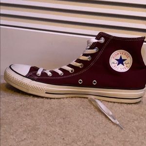 Slightly used converse high tops